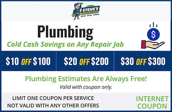 Call for Free Plumbing Estimates Save Up to $30 Off Plumbing Repairs